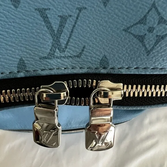 Louis Vuitton Blue Monogram Discovery Backpack